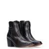 Calzado BRYAN | Botin Cowboy Tacon Basic Piel Negro