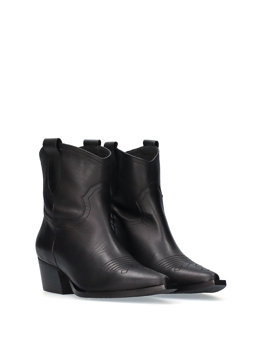 Calzado VIENTY | Botin Piel Negro