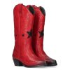 Calzado YACARE | Bota Piel Berry